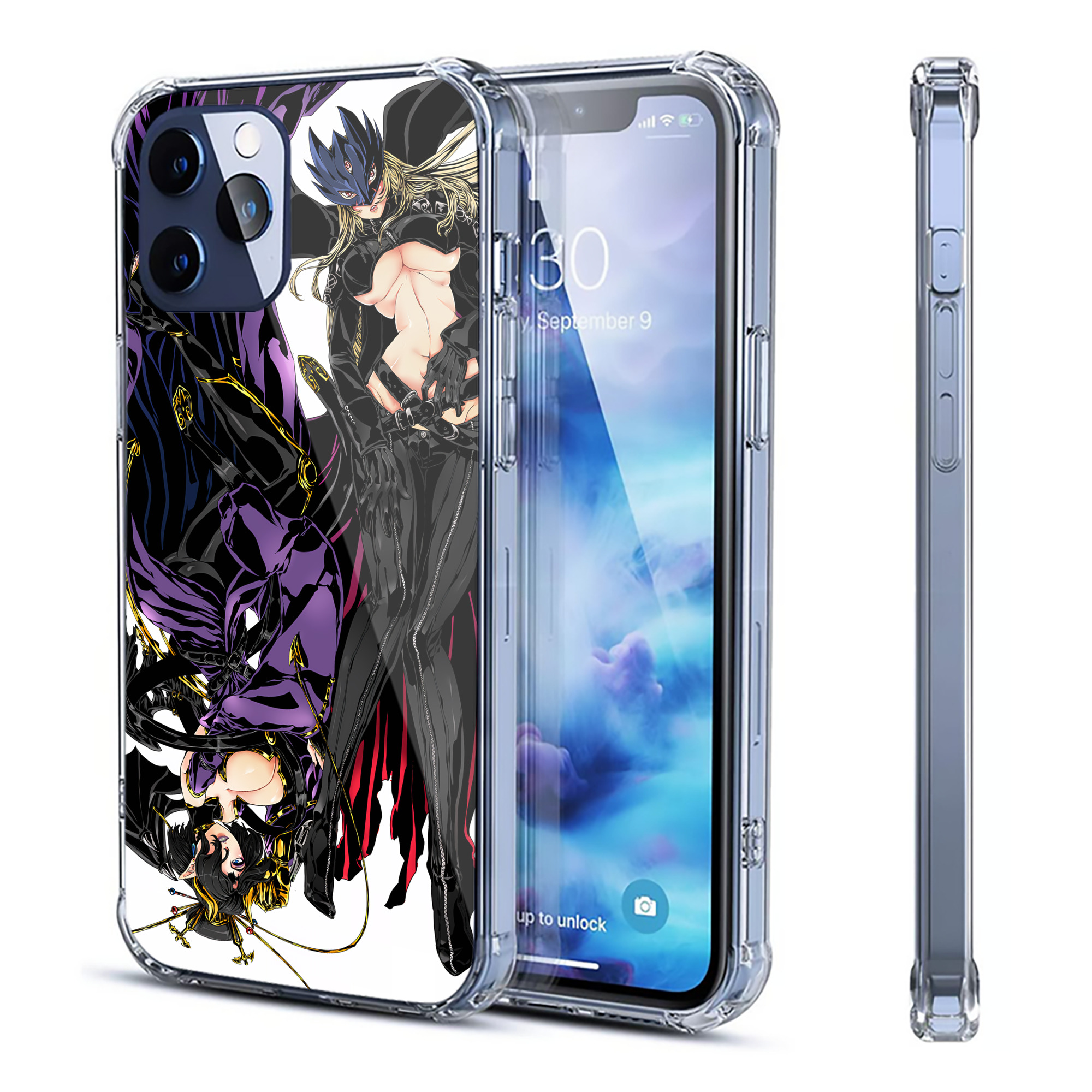 （画像用） Digimon デジタルモンスター/デジモン 【iPhone 12シリーズ対応】透明スマホケース（クリアソフトケース）